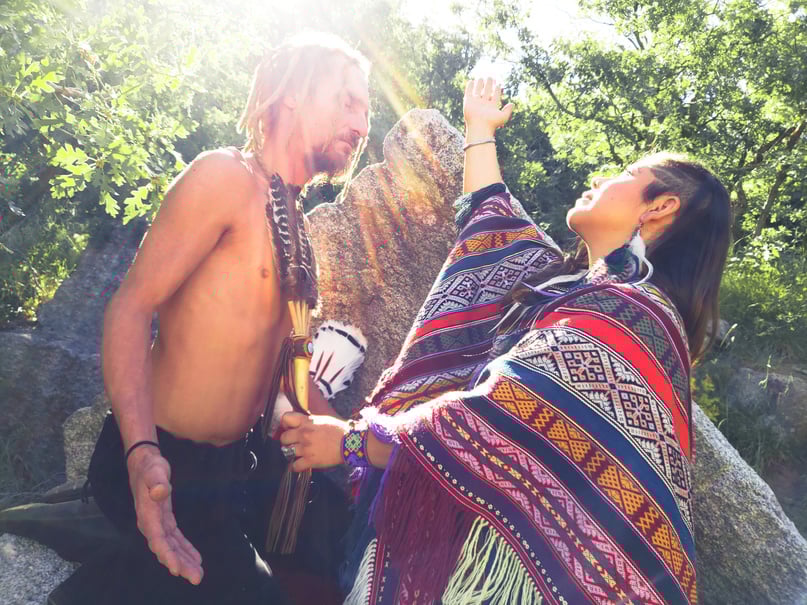 Spiritual Ceremony with Medicine Woman